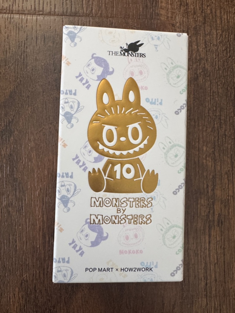Monsters by Monsters 10 Year Anniversary keychain
